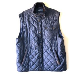 Polo by Ralph Lauren Quilted Vest, Black, XL